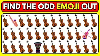 Find the Odd One Out! &ndash; Emoji Edition 🧠🔥 | Easy, Medium, Hard &ndash; Level 91 | Mindful Mosaic 2.0