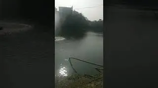 Beautiful fountain, lakaki lake