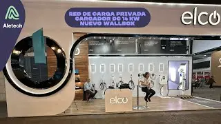 ELCO | Novedades expomovil 2024 | Cargador DC de 14 KW - Red de carga privada