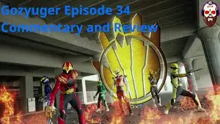 No1 Sentai Gozyuger Review Episode 34 Scattered Battle Scars, Gray Glow