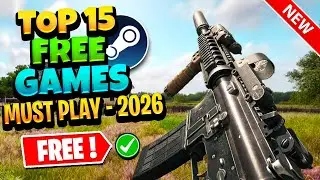 15 Must-Play FREE PC Games for 2026 | Perfect for New PC Gamers