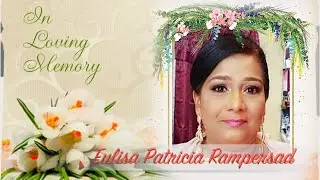 Eulisa Patricia Rampersad Funeral Service