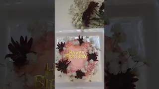 Birthday Cake 🌸🎂 #cake #viral #shorts #flowers #decoration