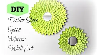 DIY: Spoon Mirror Wall Art | Under $10 !