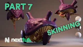 Создайте готового к игре 3D-врага-миньона! | Часть 7. Скинирование в Maya