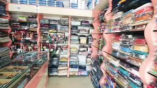 Small readymade garment shop interior design