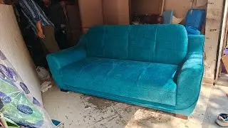 3 seater sofa and table customise sofa manufacturing shop Pune Kondhwa #sofabed #sofa #Sofaset 