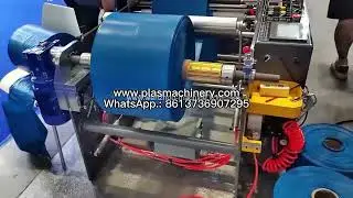 Pre Opened Bag On Roll Machine　#plastic #bag #Amazon #machine #factory #India3