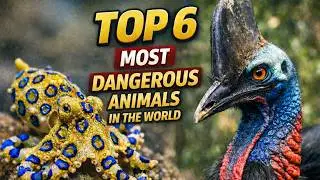 ☠️ TOP 6 MOST DANGEROUS ANIMALS IN THE WORLD