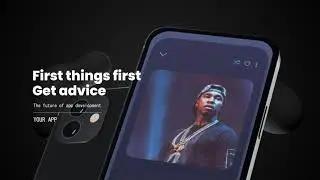 iPhone 12 App Presentation Mockup