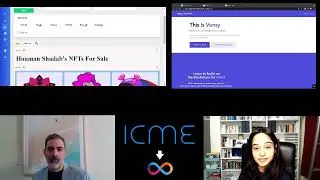 ICME No Code Co-building on Dfinity's Internet Computer with Vensy Krishna