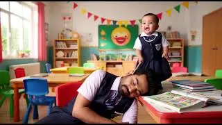 Funny Baby Classroom 😂 | Teacher Gets Woken Up | Manickam Views