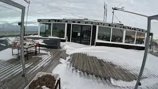 Winter 10 januari 2026 sneeuwstorm goretti  jistrum richting lauwersoog