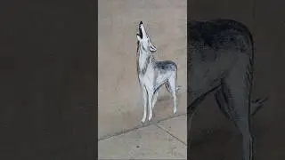 WOLF WALL ART Detroit #shorts