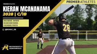 Kieran McAnanama 2028 | 92 EV | 2.1 Pop time | 3.75 GPA