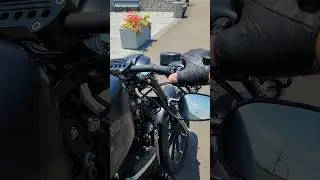 Harley Davidson Sportster Iron 883. Awesome Sound!