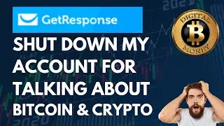 GetResponse Shut Down My Account For Talking About Bitcoin & Crypto🤷🏾&zwj;♂️🤷🏾&zwj;♂️🤷🏾&zwj;♂️