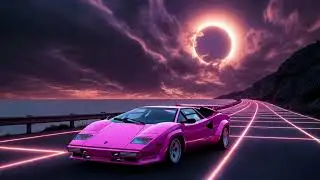 Outrun Eclipse ✧ Neon Synthwave 2025 Drive