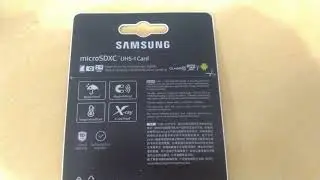 Micro SD Samsung Evo 64 gigas classe 10 U3 - Unboxing 10.02.2021