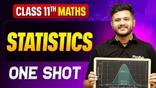 Statistics Class 11 One Shot 🔥 | All Concepts + NCERT | Class 11 Maths Chapter 13