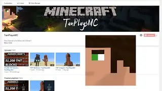 My New Minecraft Channel!!! | TanMan321Go