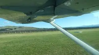 Omaka Aerodrome | Sounds Air | Cessna 208B Grand Caravan (ZK-SAY) take off RWY30 (In Flight Video)