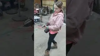 Making rope from baling twine