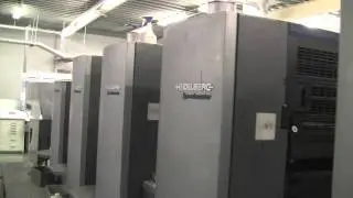 Heidelberg Speedmaster SM CD 102-5L 2005, Preset Plus feeder and delivery