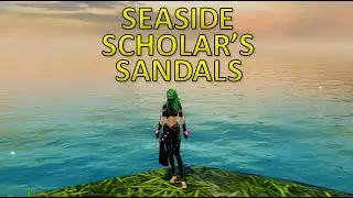 GW2 - Seaside Scholar's Sandals (Wizard's Vault Reward)