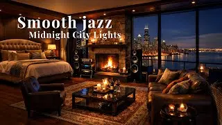 Midnight City Lights: Smooth Jazz & Urban Glamour