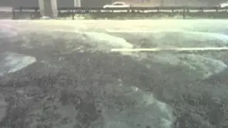 river of hail floats down nc540