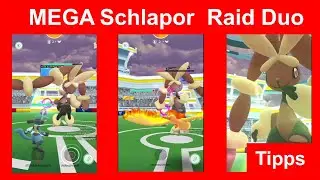 Mega Schlapor Raid Duo gewinnen. Wie man Mega Schlapor zu zweit besiegt - Pokemon GO Deutsch 395