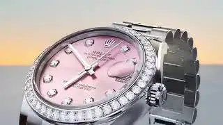 Rolex Datejust 31 &ndash; Diamond-set bezel and hour markers