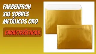 RESE&Ntilde;A (2026) : FarbenFroh XXL Sobres Met&aacute;licos Oro. DETALLES