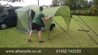 Quest Screen House Pro Canopy Pitching & Review Video