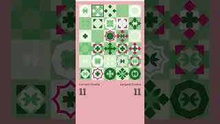 Zengames!! Flowers in a garden #nytimes #puzzle #braingames #pattern #zen