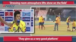 'Dressing room atmosphere lifts show on the field'