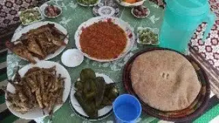 دخلوا شوفوا ماما سعيدة دارت الحوت في الكانون وبصحة والراحة🔔❤️👍😋🌹