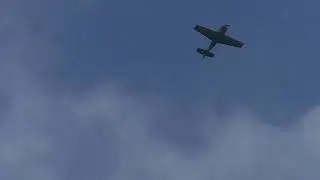 A NICE Extra 300S Stunt plane [D-EXRI] flys over my house at under 4000 ft!