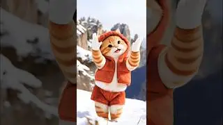 cat dancing video #shorts #catdance #aicat