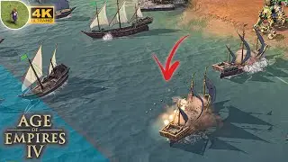 Age of Empires IV - New Footage of Water Battles!
