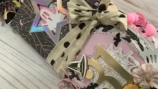 Pastelloween journal using Luna collection