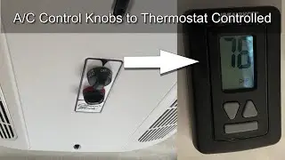 A/C Control Knobs to Thermostat Controlled