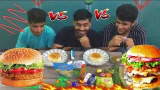Unique Burger Challenge | Different Style | Burger Challenge | Made By Shahida