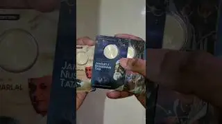 10 Rs UNC Coins - Blister Pack of 10 Coins #shortsvideo #shorts #indiancurrency #price #collection