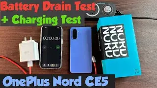 OnePlus Nord CE5 Battery Drain Test: 7,100mAh vs Reality! 🔋 (Charging Test Included)