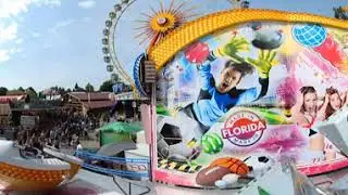 Wiesn 2025 / Herbstfest Rosenheim - Playball - Action Fahrgesch&auml;ft / 360 Grad Videos