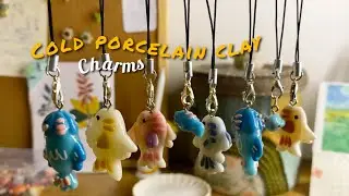 ✨Making Fish Charms with Cold Porcelain Clay✨