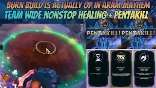 Burn Setup Goes CRAZY 😱 Pentakill and Insane Ally Healing