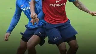 Indian cricketers undergoing genetic fitness test